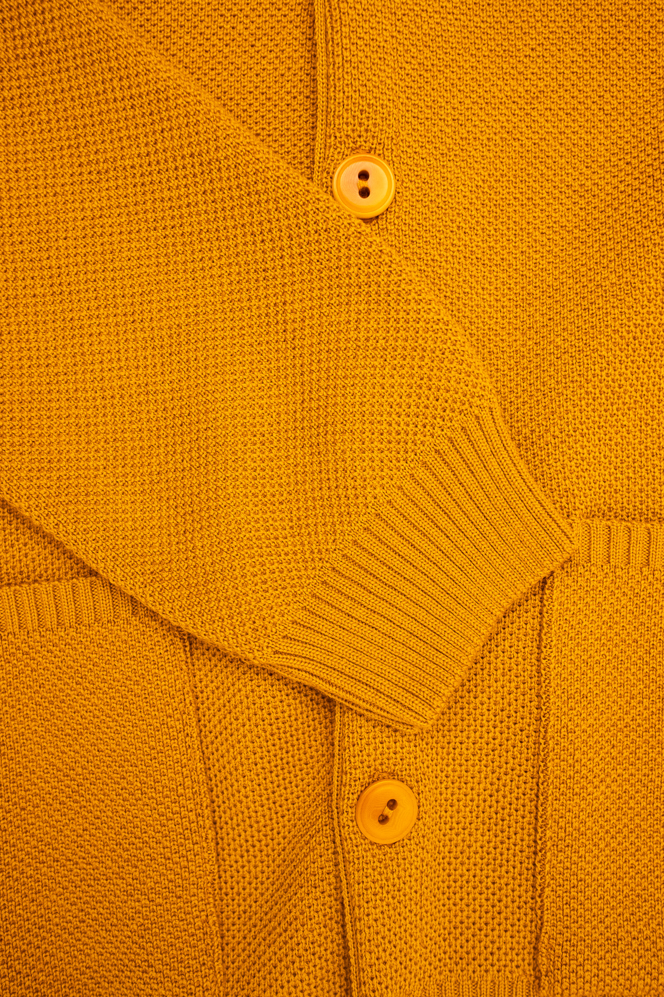 Nitto Knitwear - Youri Cardigan Wool Ocre - 7
