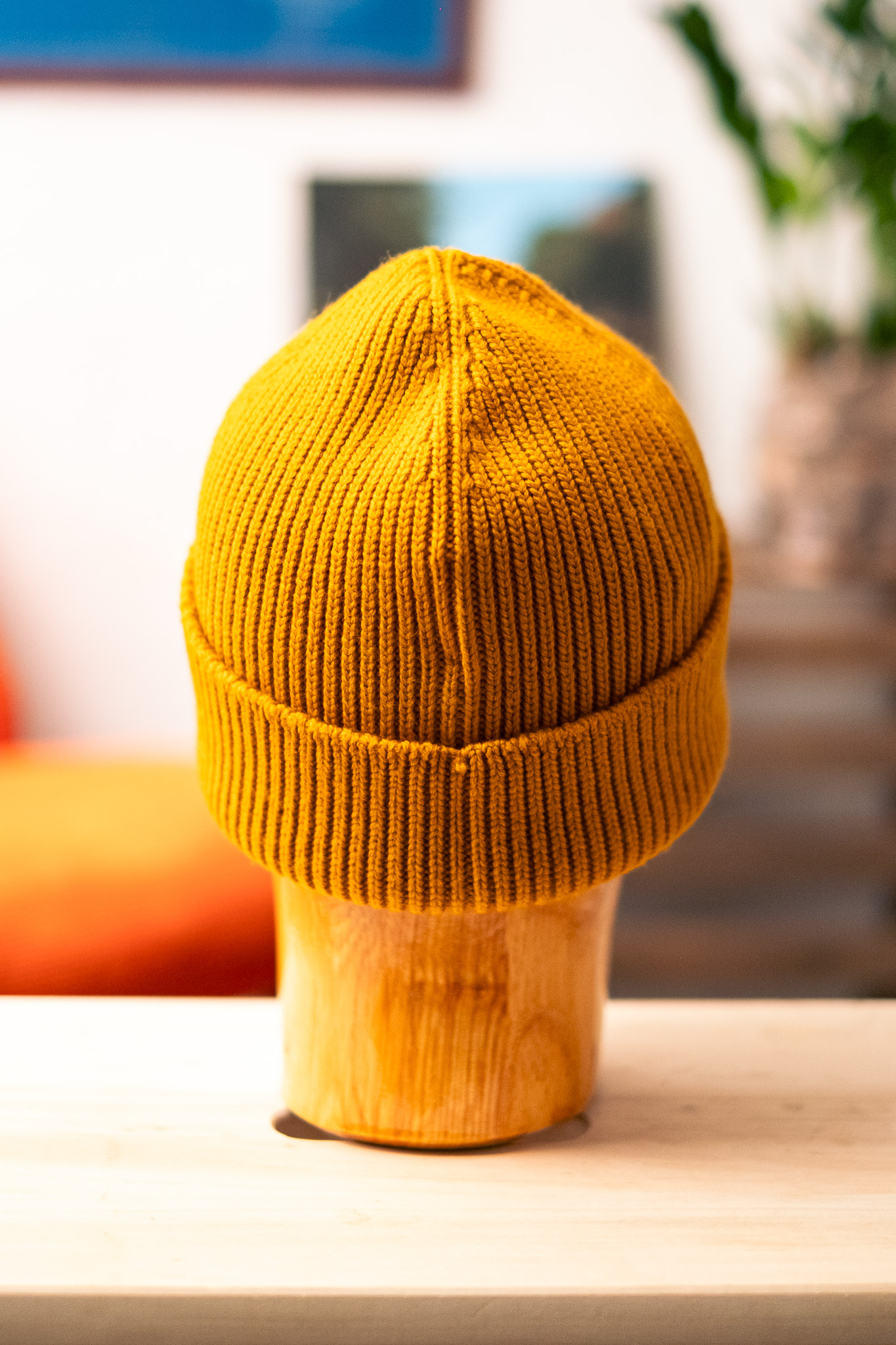 Nitto Knitwear - Ara Hat Wool Ocre - 4