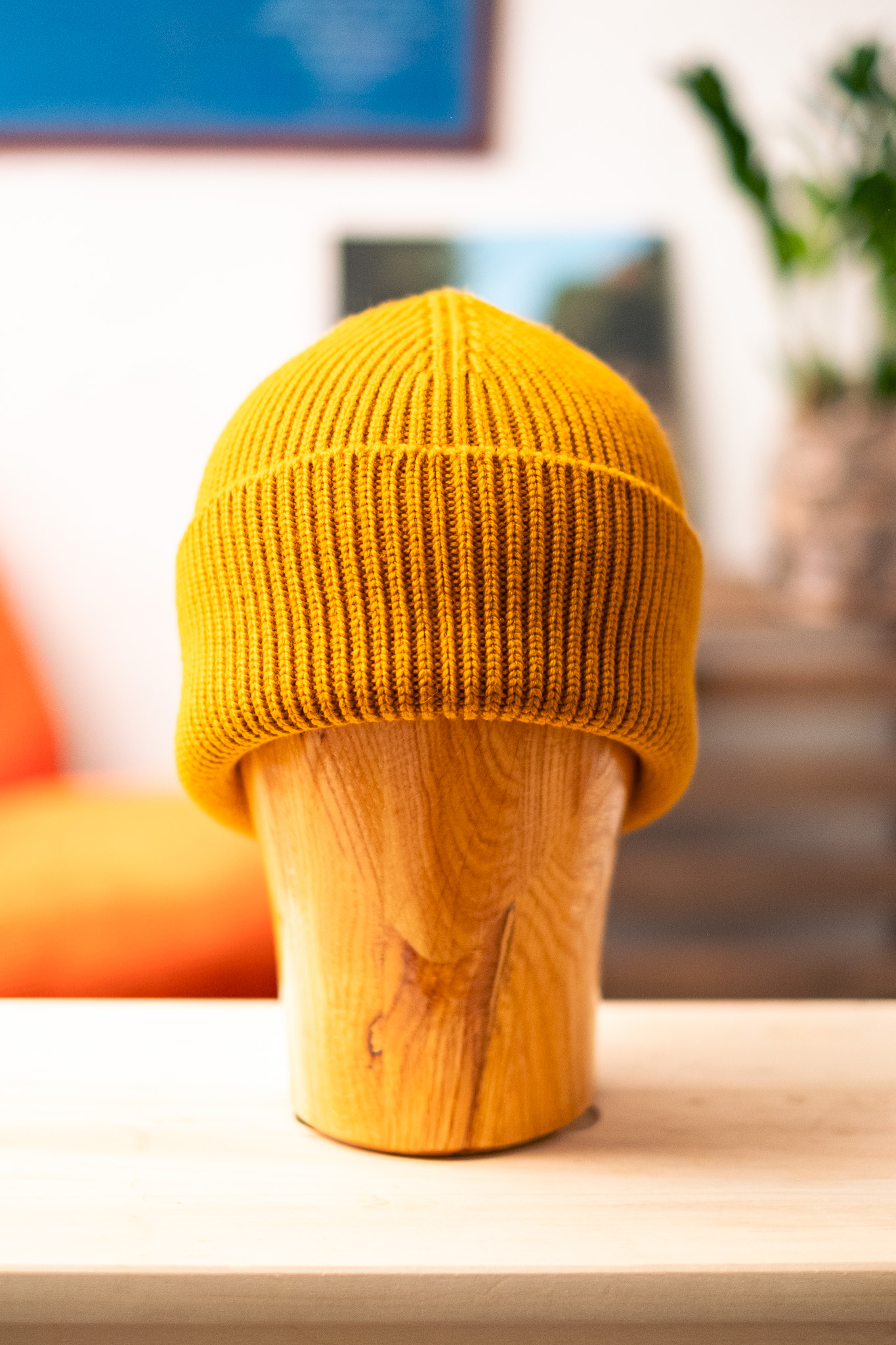 Nitto Knitwear - Ara Hat Wool Ocre - 2