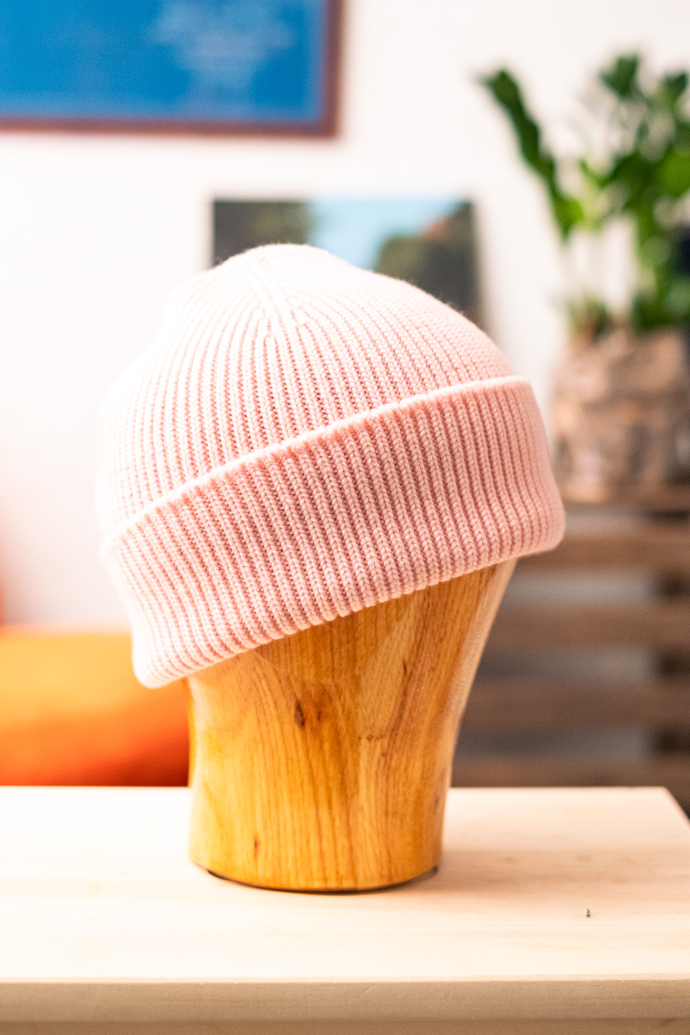 Nitto Knitwear - Ara Hat Wool Rose Pâle - 3