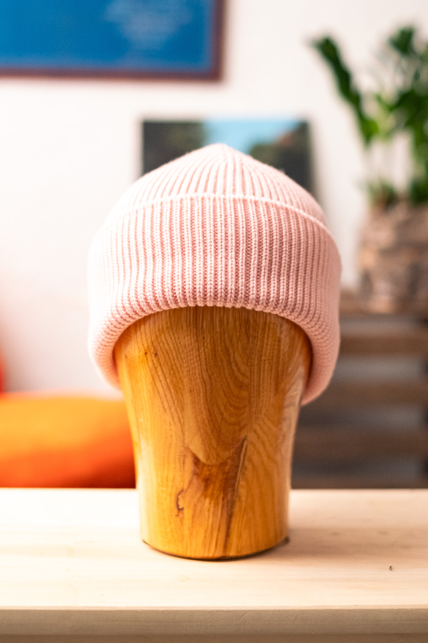 Nitto Knitwear - Ara Hat Wool Rose Pâle - 2