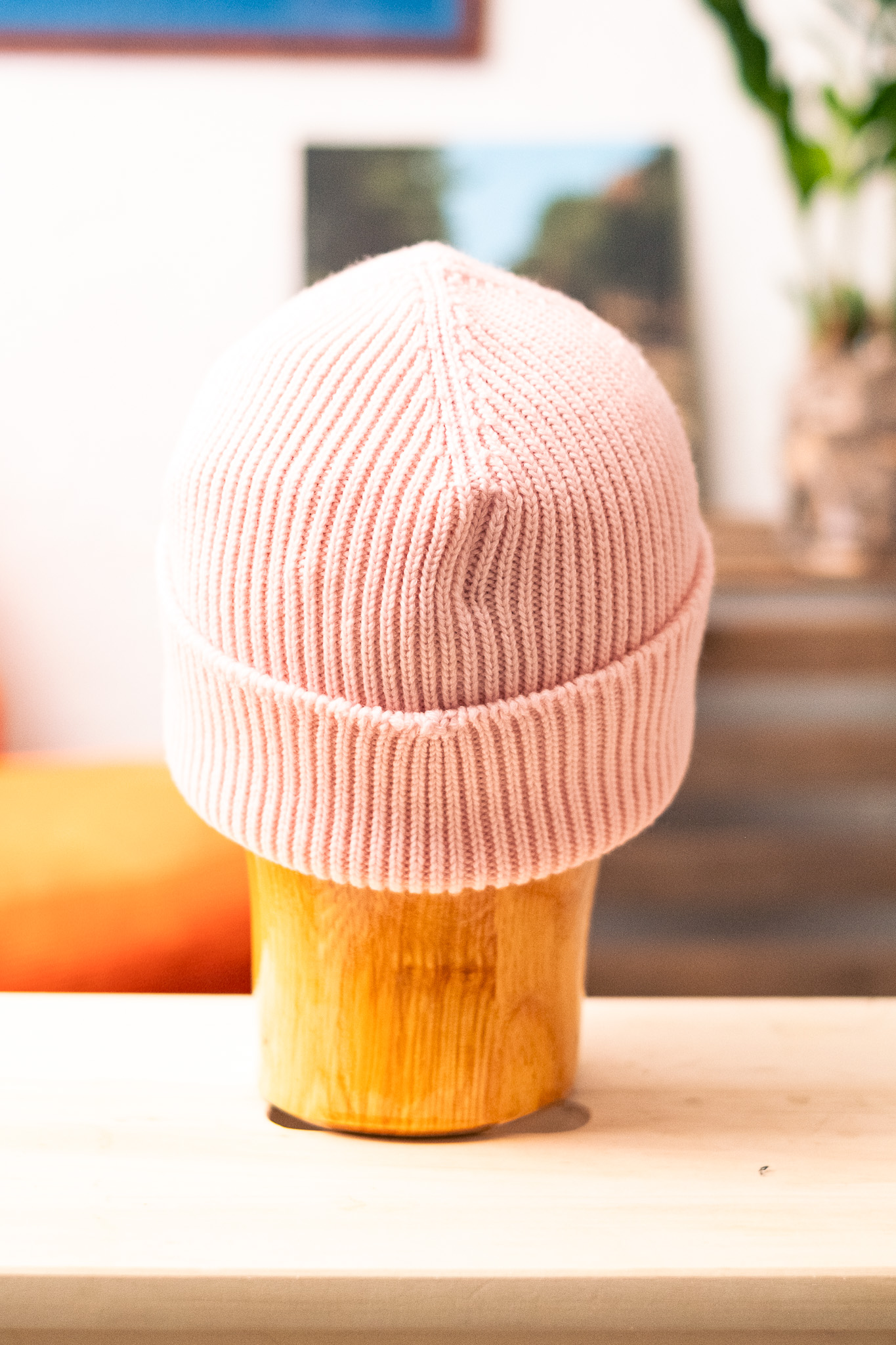 Nitto Knitwear - Ara Hat Wool Rose Pâle - 4