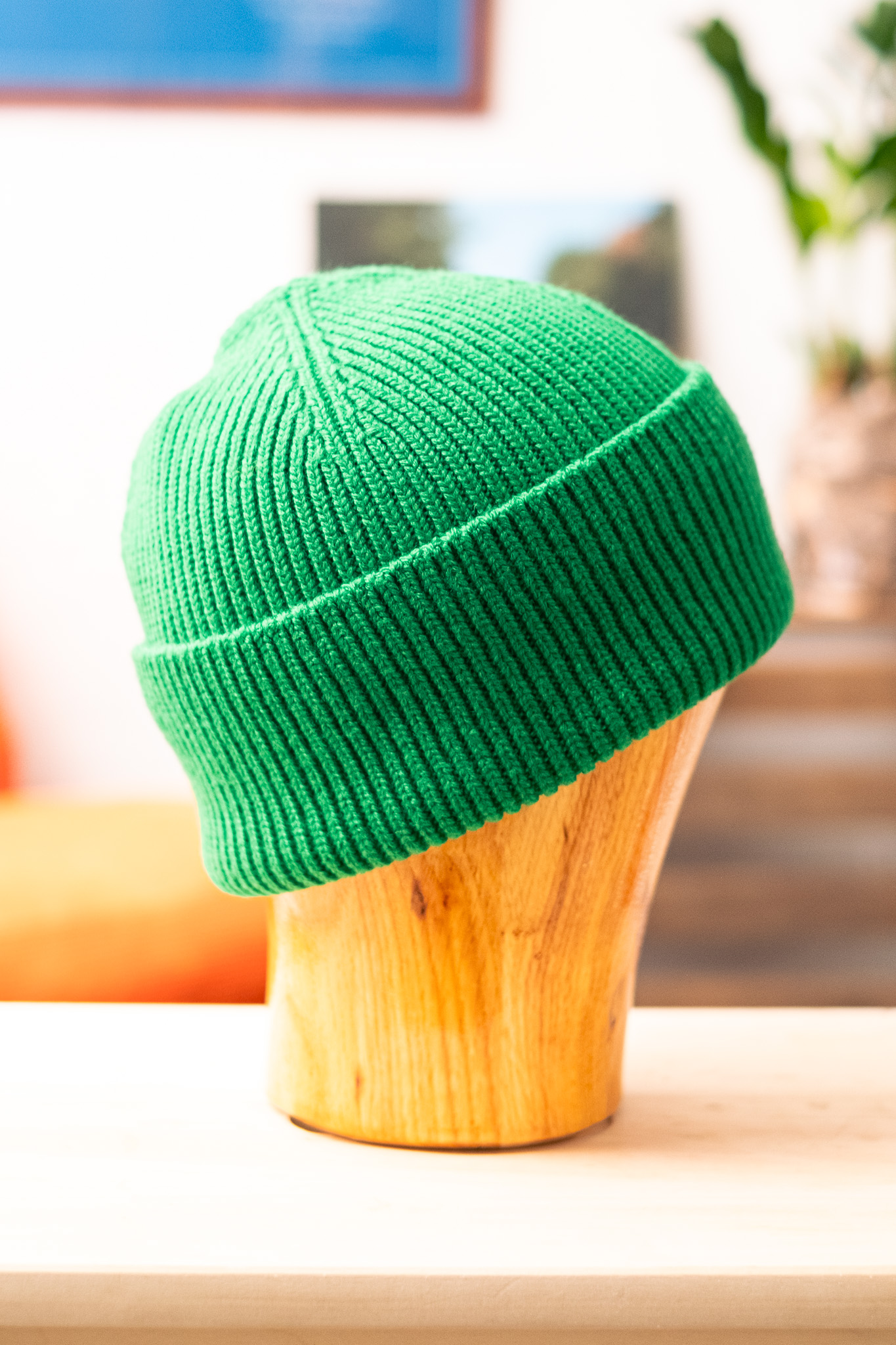 Nitto Knitwear - Ara Hat Wool Vert Pomme - 3