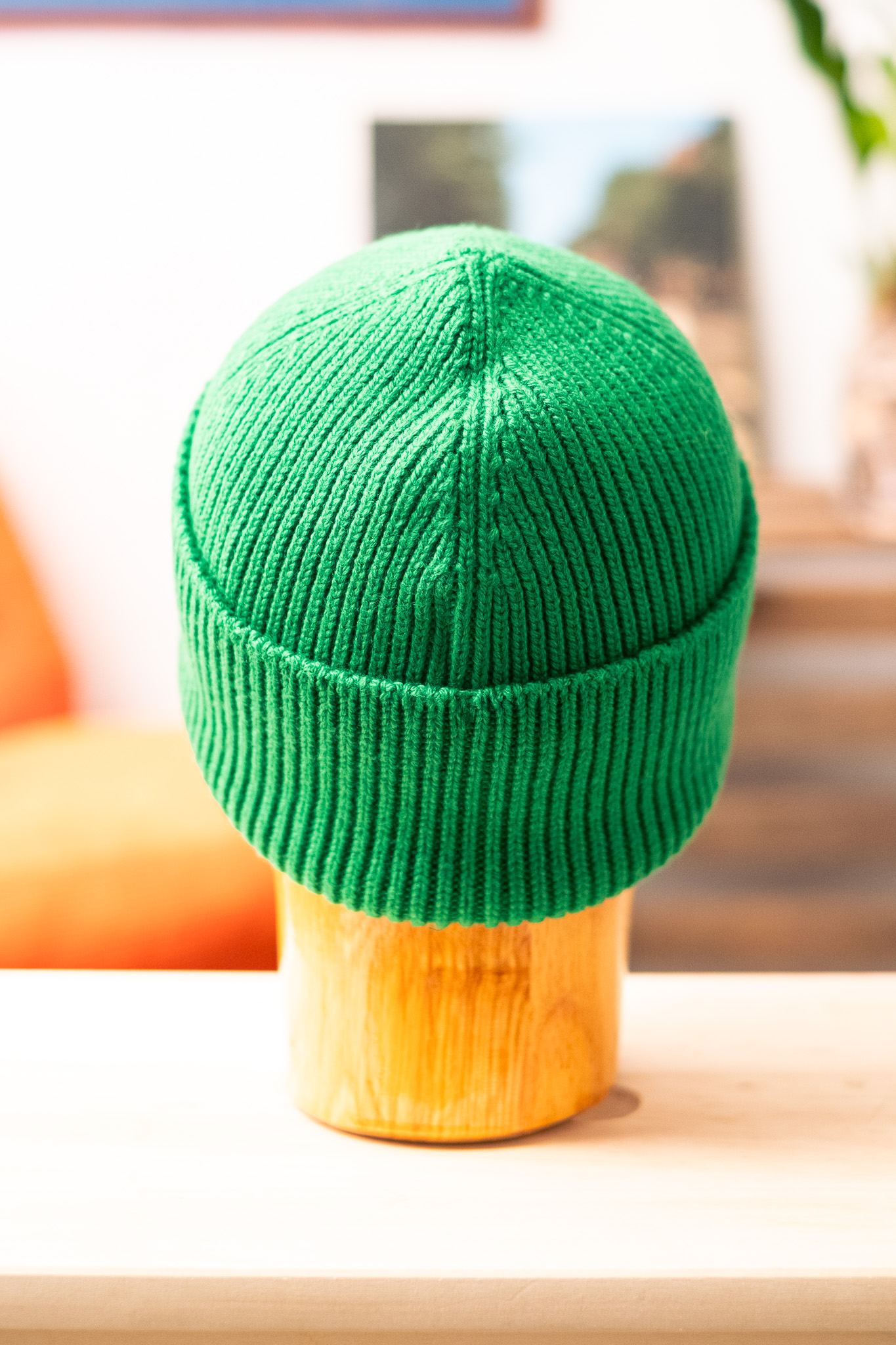 Nitto Knitwear - Ara Hat Wool Vert Pomme - 4