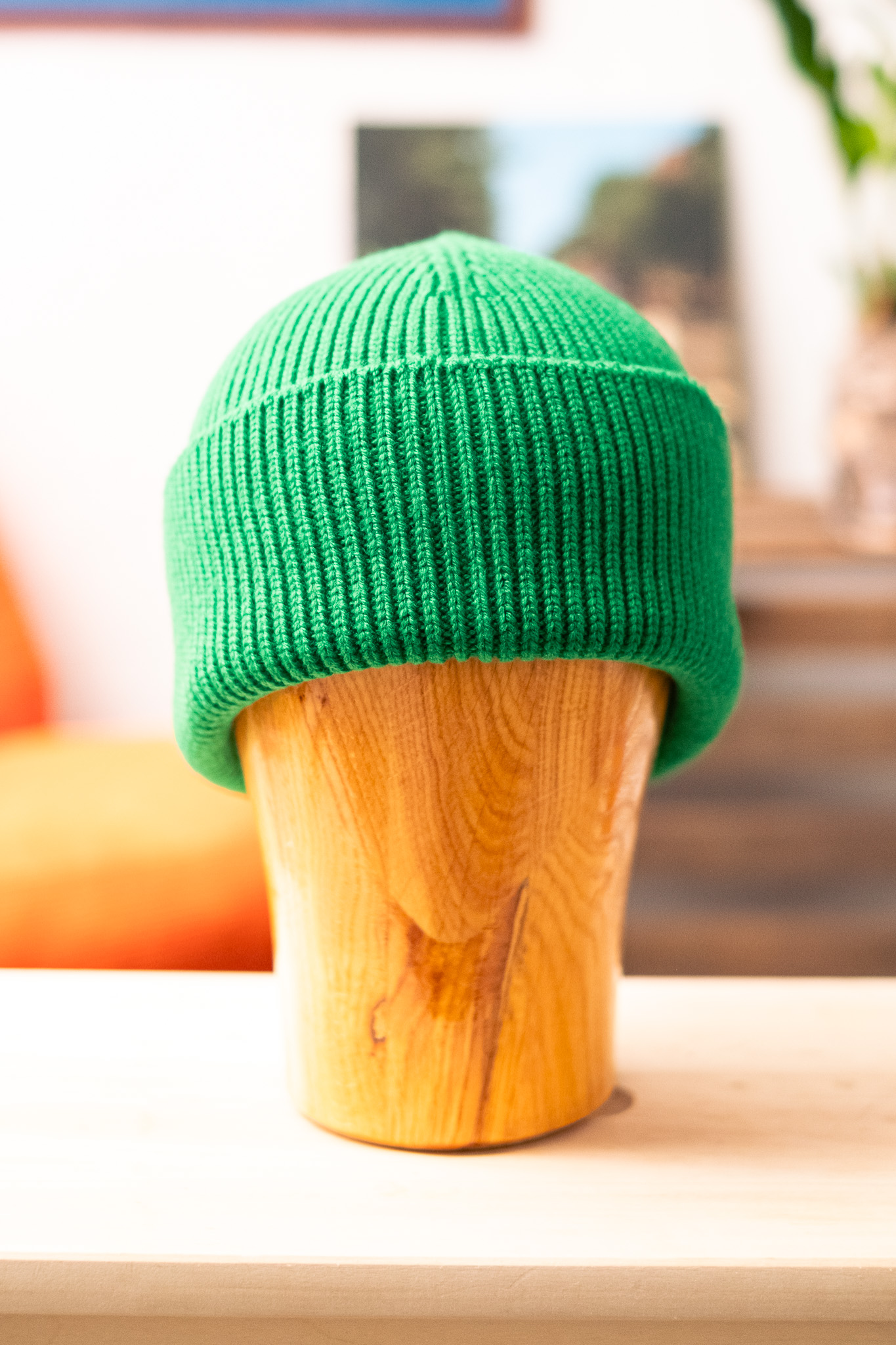 Nitto Knitwear - Ara Hat Wool Vert Pomme - 2