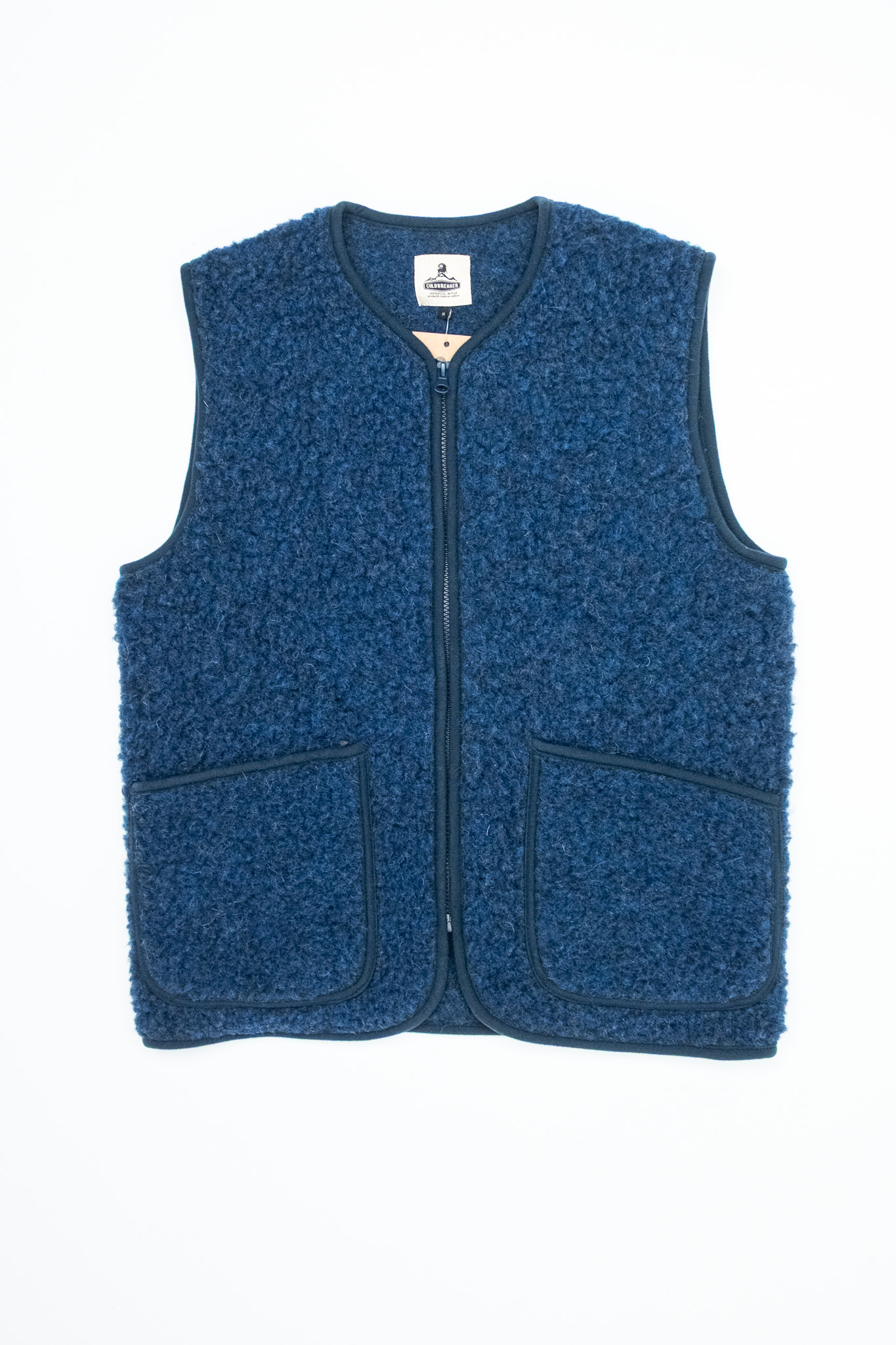 Coldbreakers - Pepitko Wool Vest Dark Blue - 2