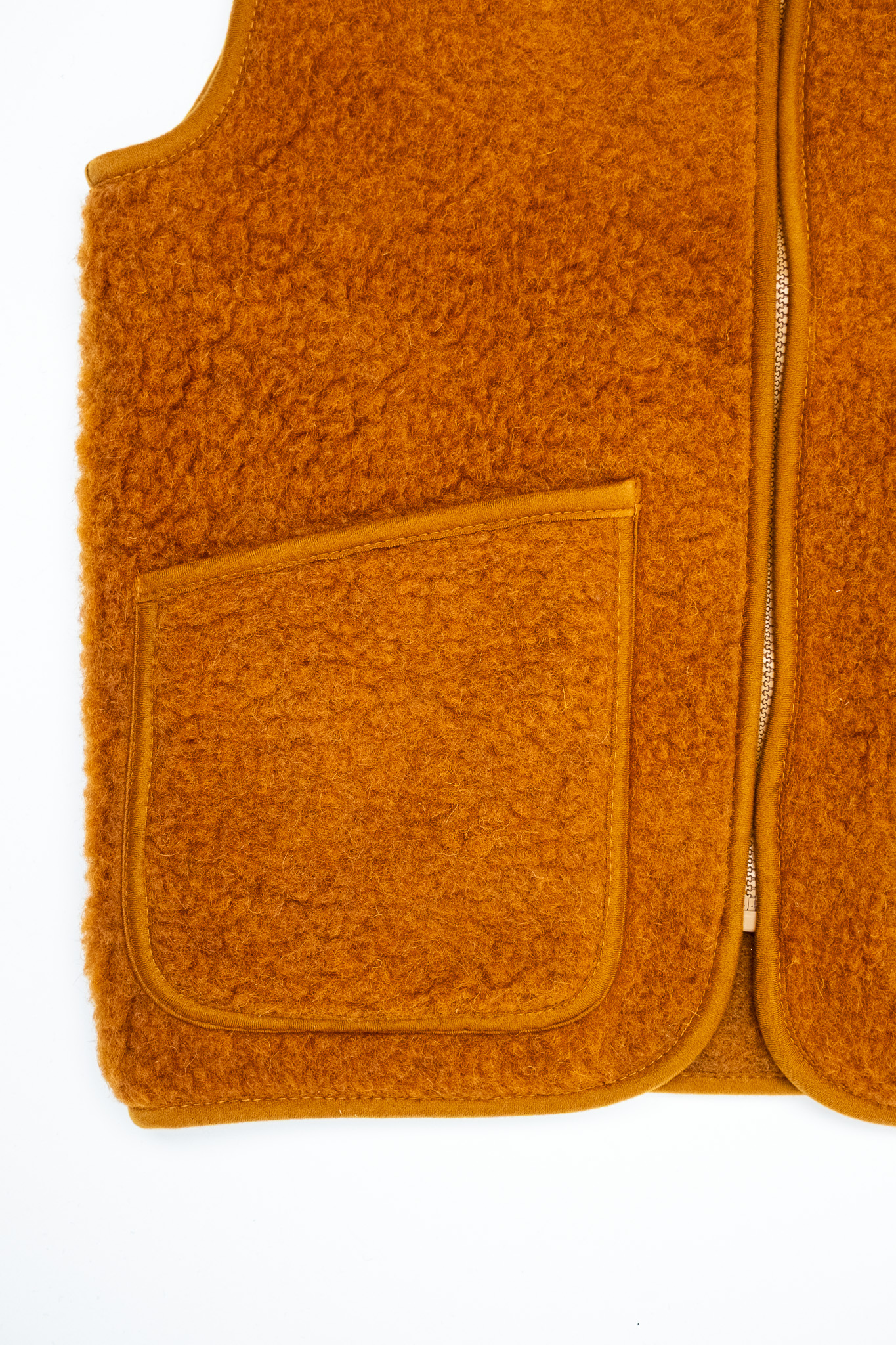 Coldbreakers - Pepitko Wool Vest Carmel - 5