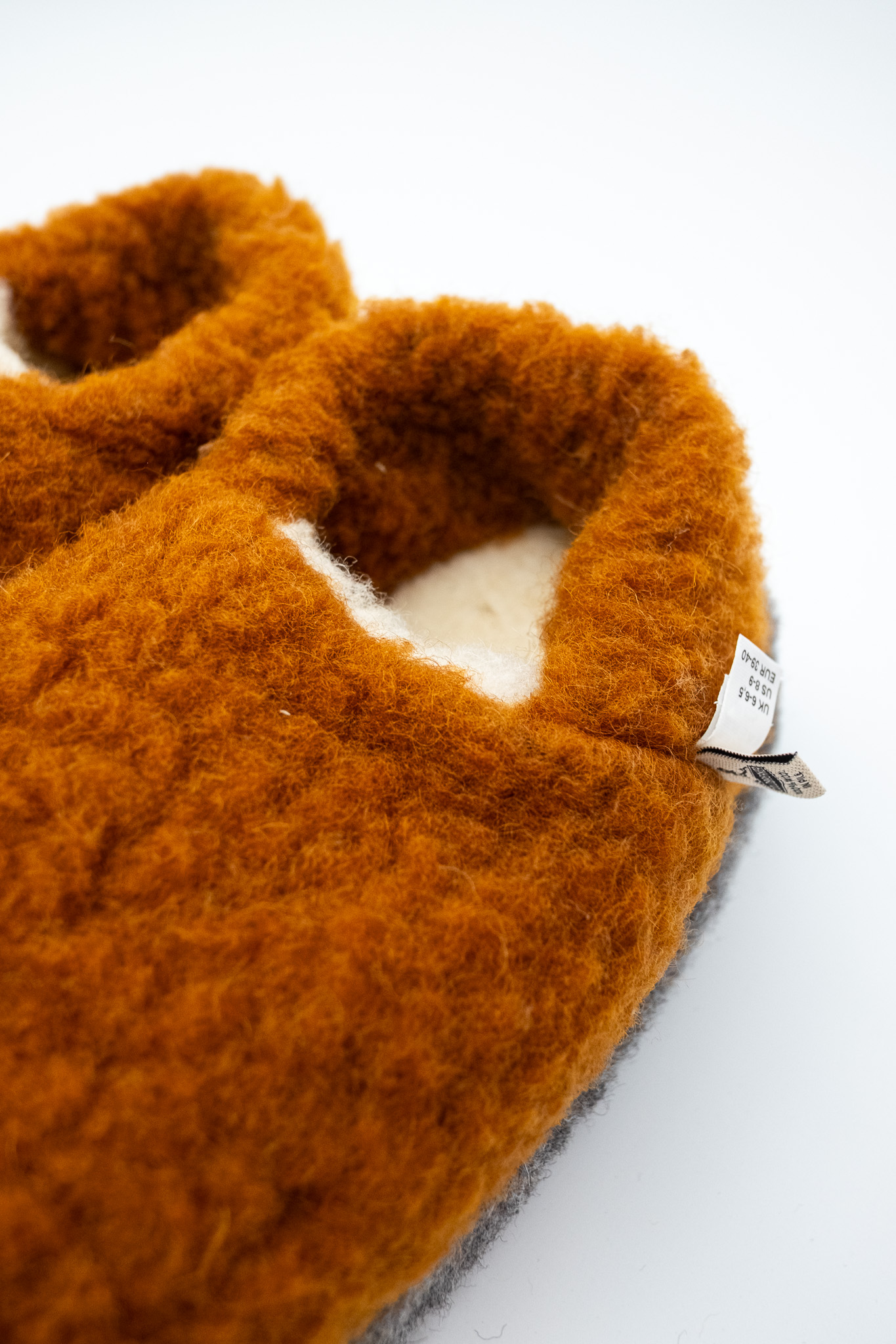 Coldbreakers - Siberian Wool Slippers Carmel - 6