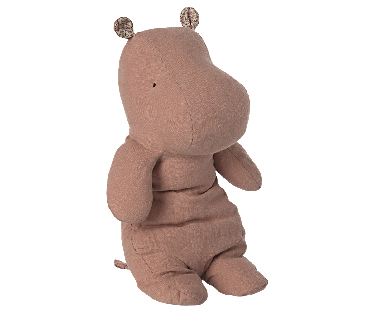 Safari friends Hippo Medium  Old rose