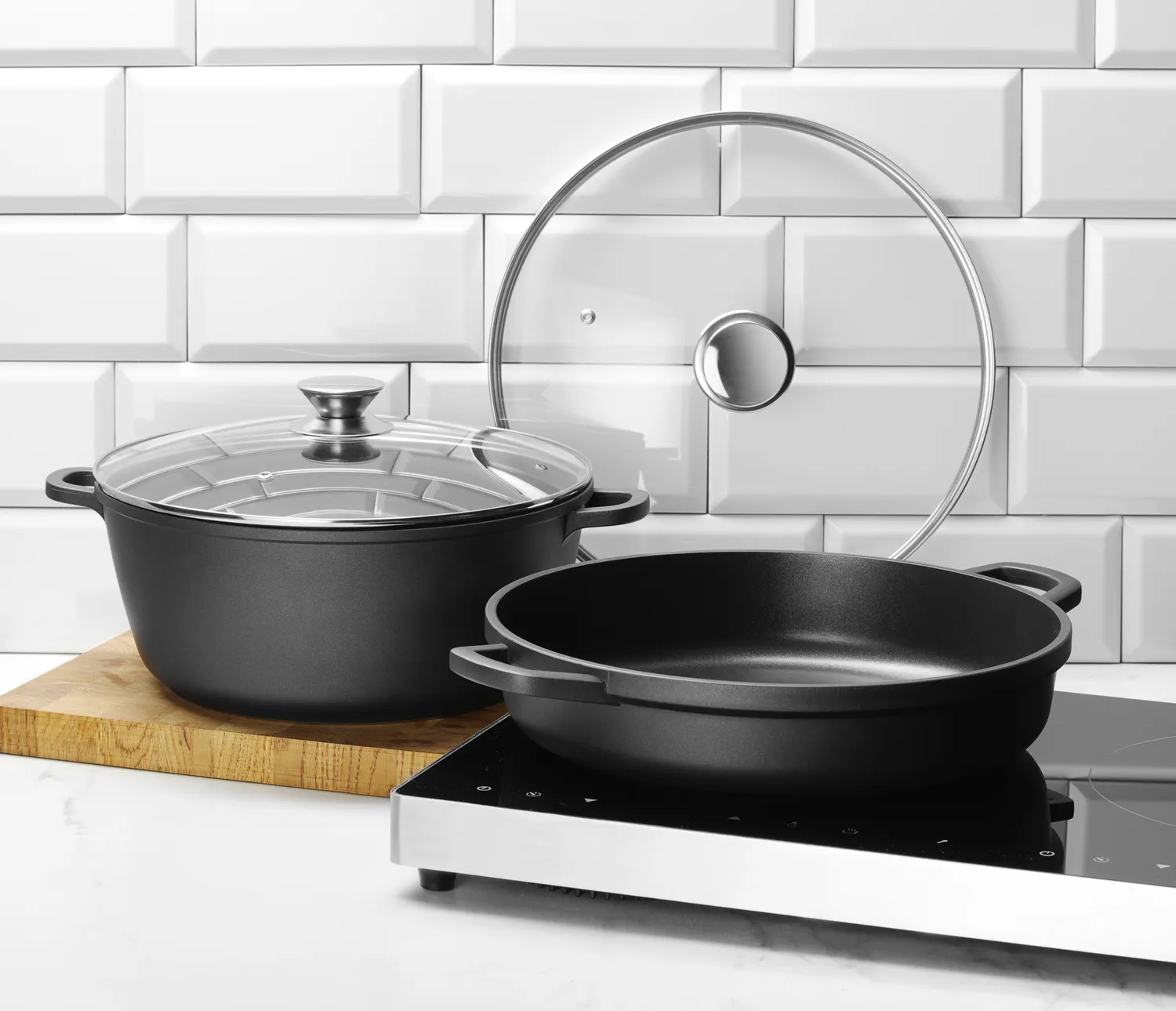 Casserole with non-stick coating 4.3 liters - 4