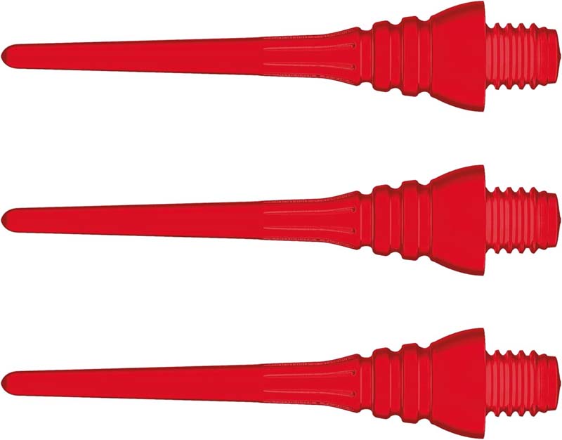 Winmau Triton Softtip Spetsar Röda