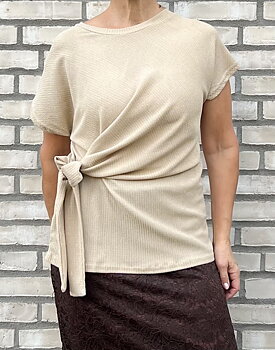Cosy House Freya Topp Knyt Beige