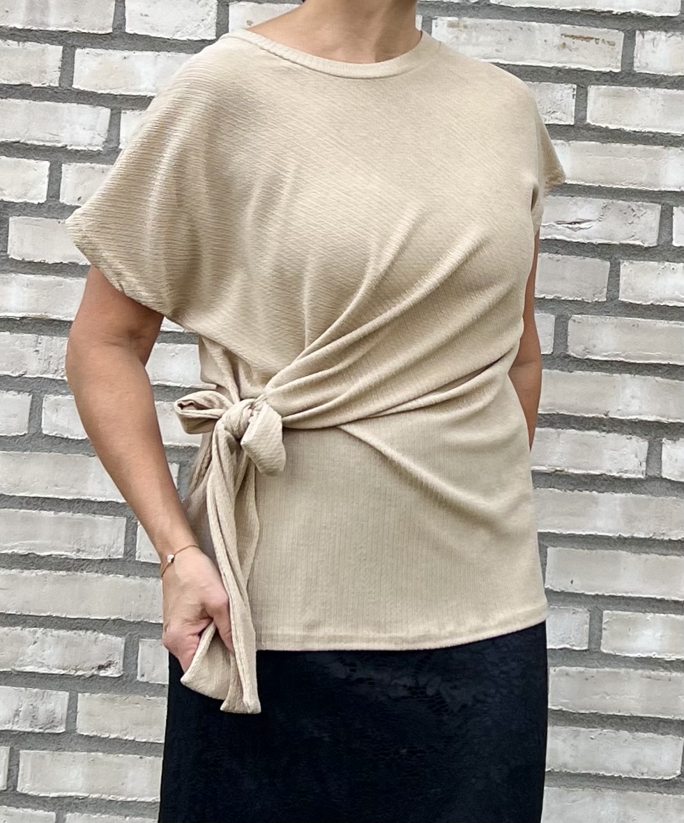 Cosy House Freya Topp Knyt Beige - 4