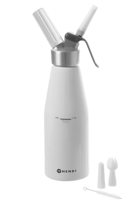 Cream Siphon White, 1 liter