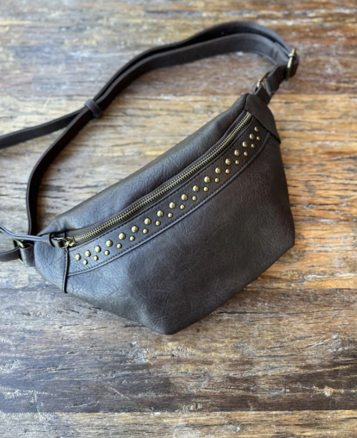 Qnus- Bumbag marron