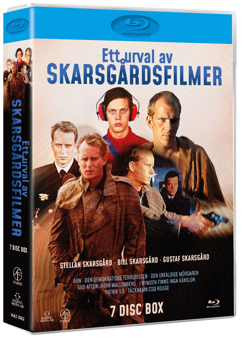 Ett urval av Skarsgårdsfilmer BD