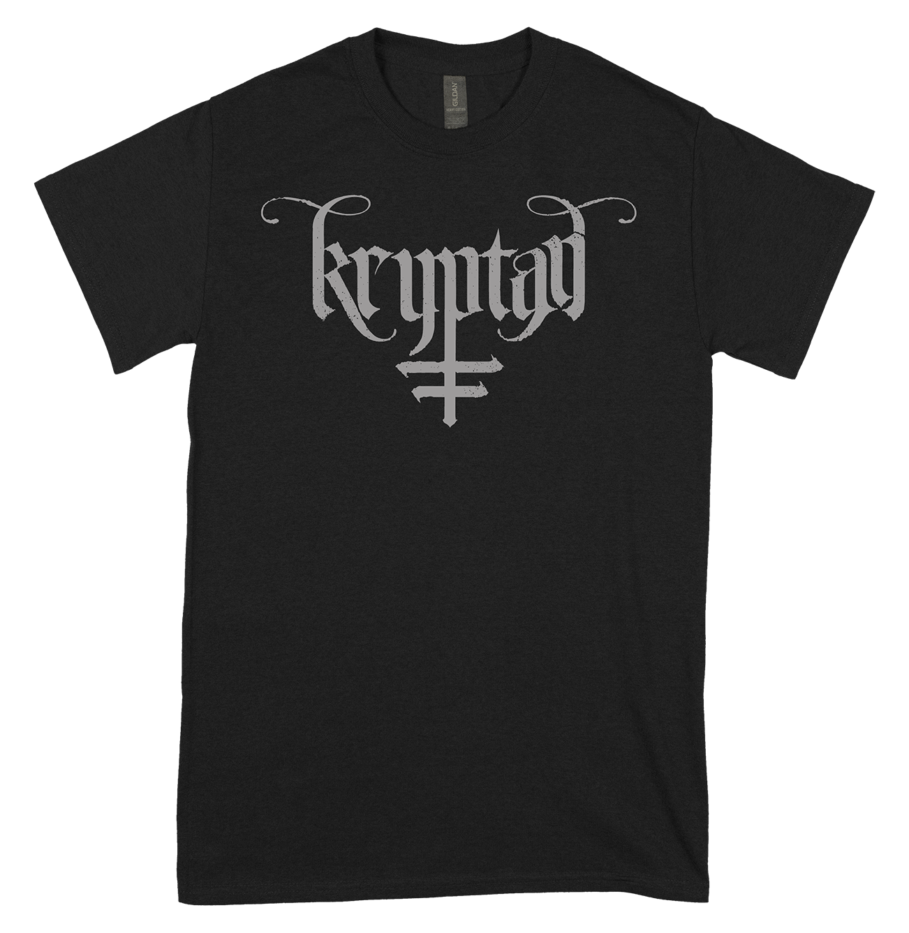 KRYPTAN - Grey Logo T-shirt