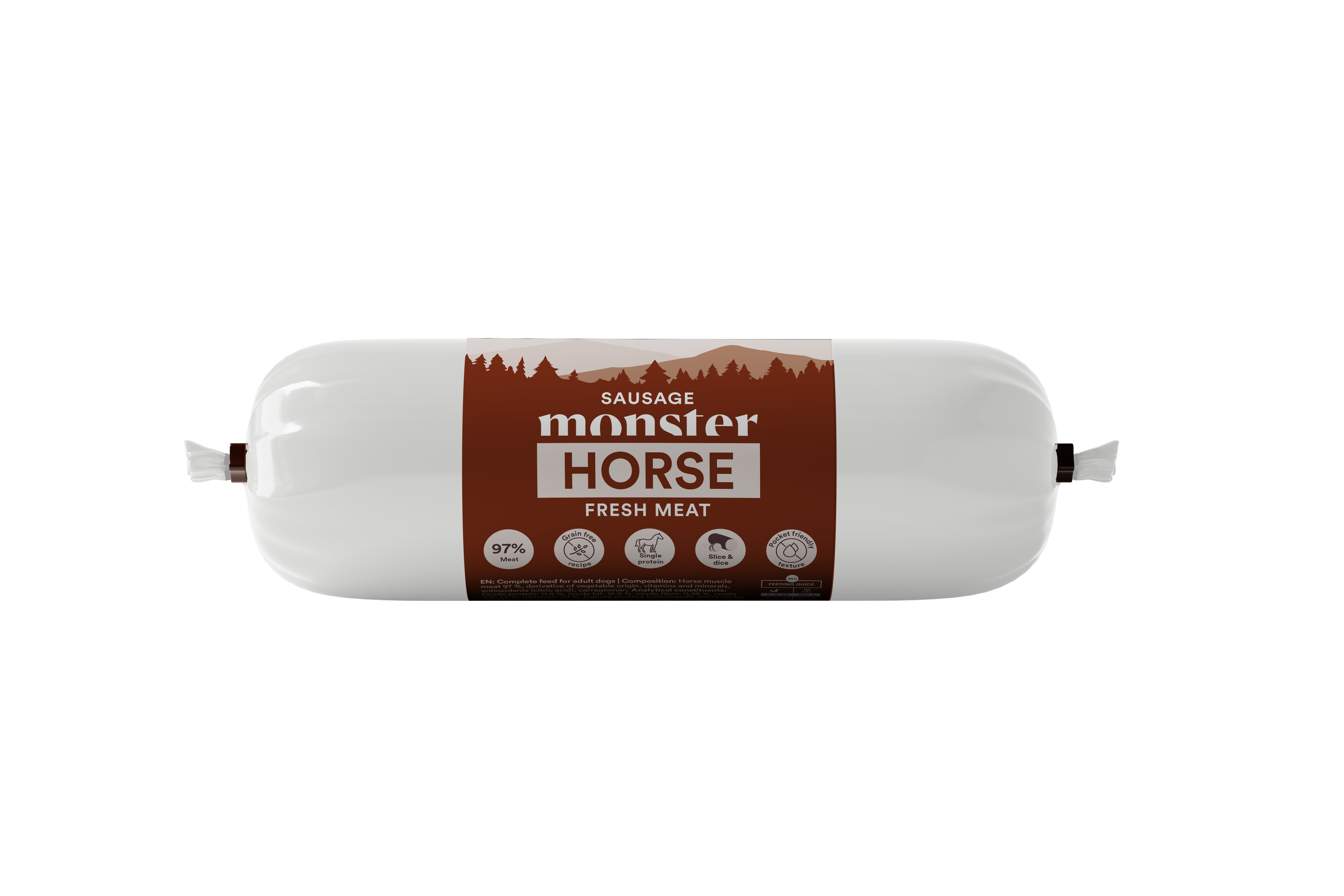Monster Sausage Horse 400g