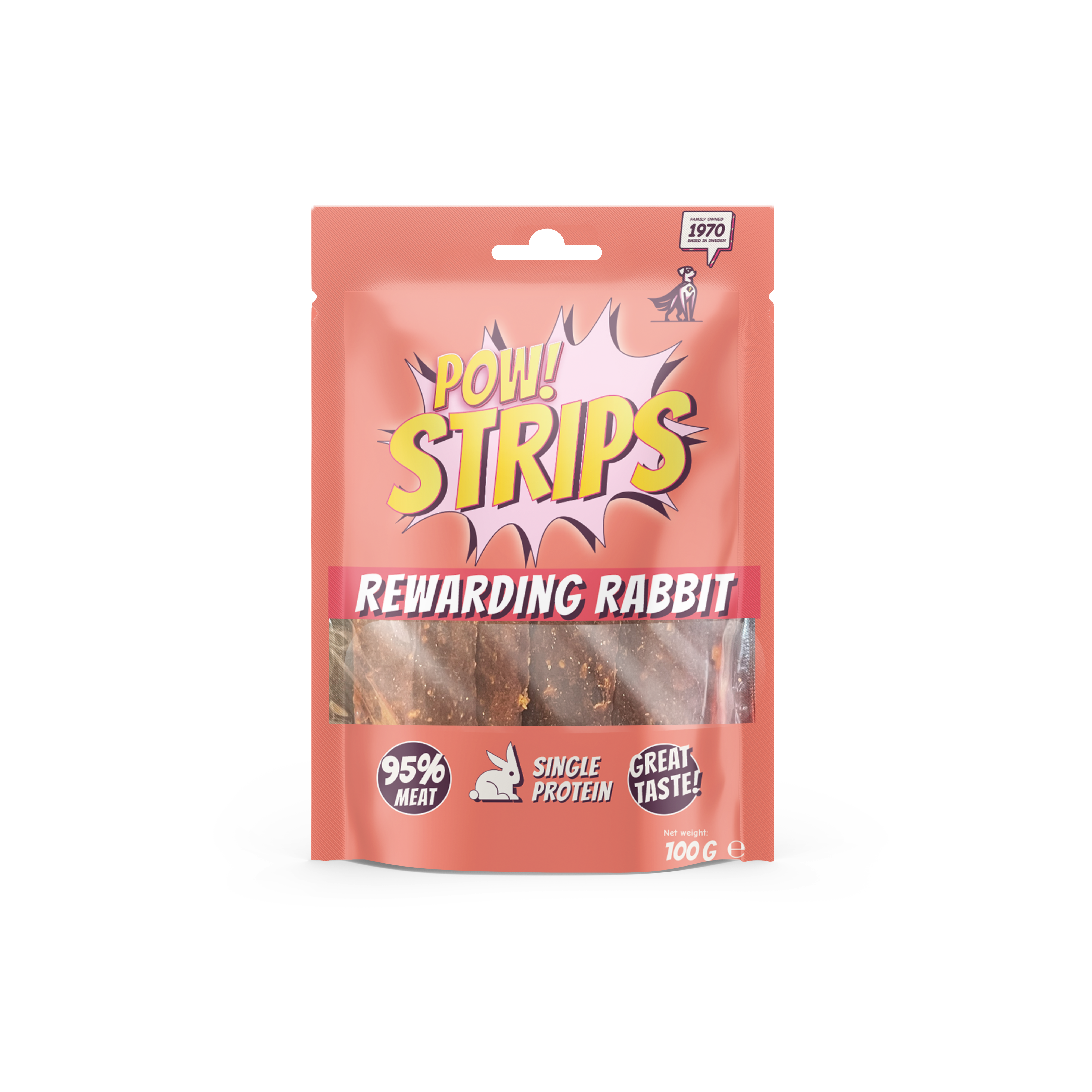 POW! Strips Rewarding Rabbit