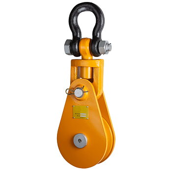 Kastblock med schackel / Maxlast: 30 ton