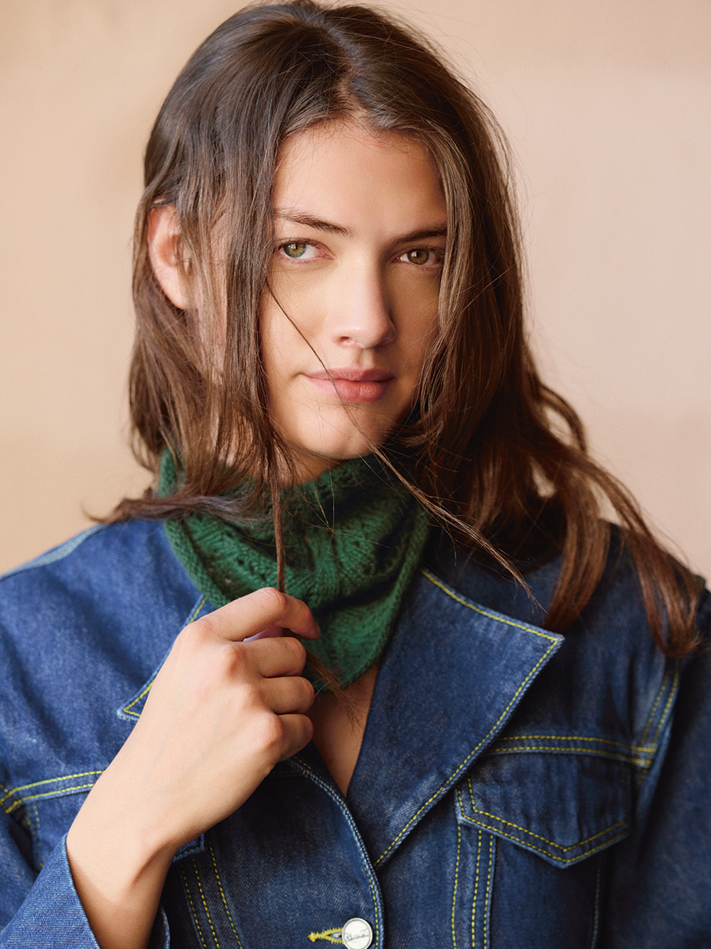 Sandnes Agnes Head Scarf 2508_04 (25 m mönsterstick st 3) - 6
