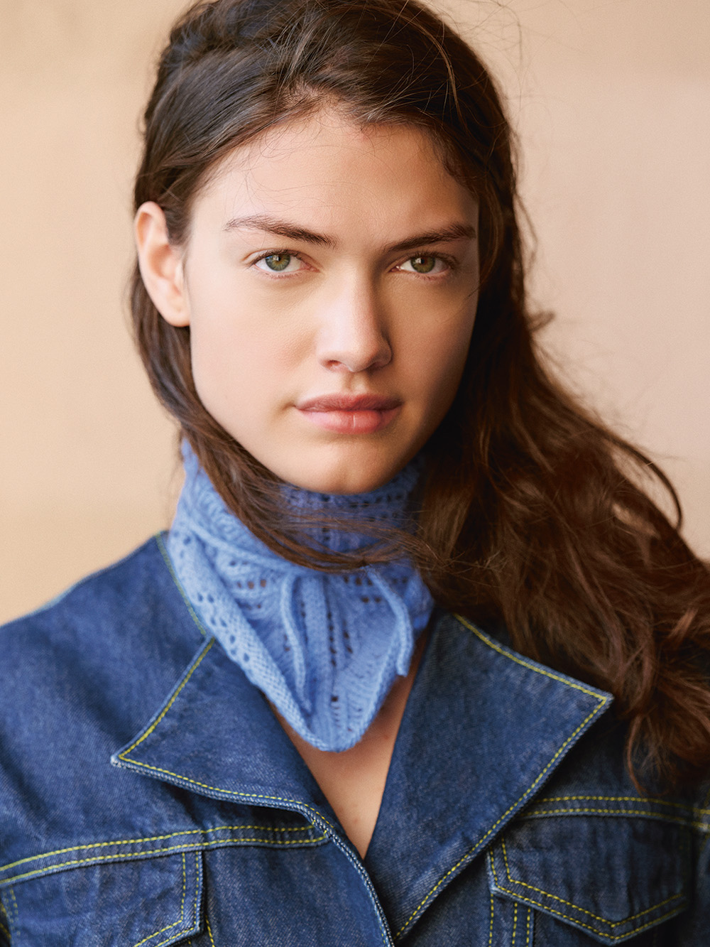 Sandnes Agnes Head Scarf 2508_04 (25 m mönsterstick st 3) - 8