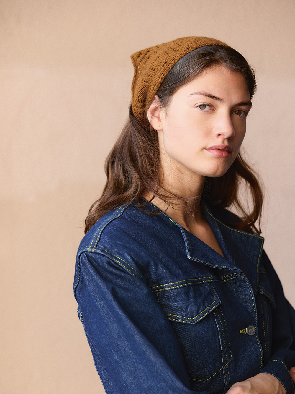 Sandnes Agnes Head Scarf 2508_04 (25 m mönsterstick st 3) - 5