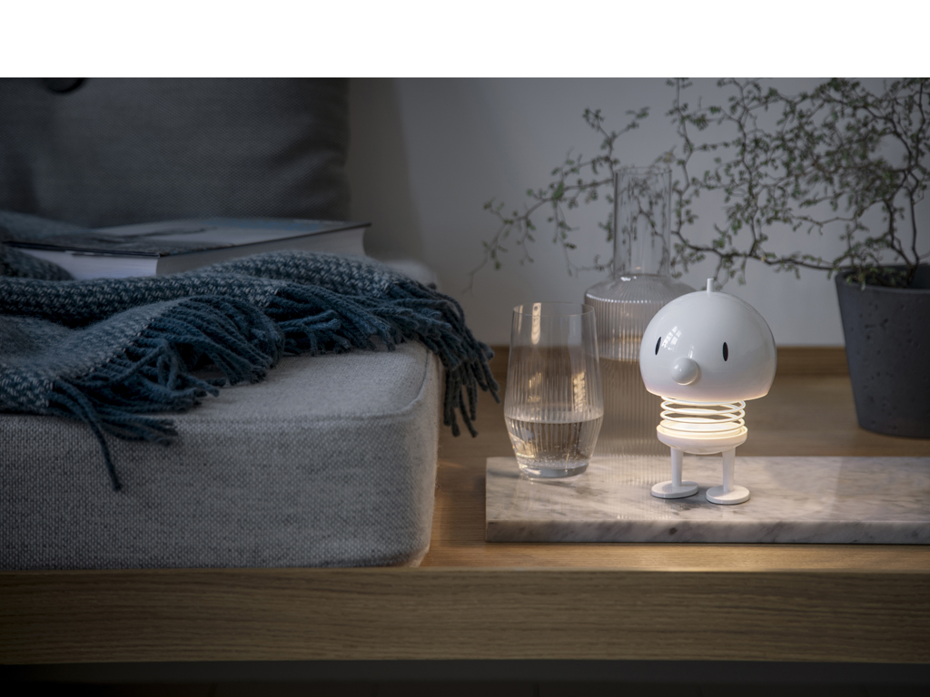 Hoptimist LED lampa Hoptimist 10 x 10 x 15 cm L White/vit - 3