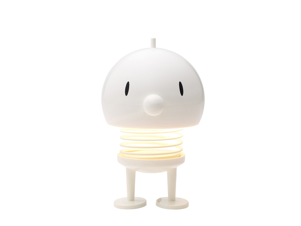 Hoptimist LED lampa Hoptimist 10 x 10 x 15 cm L White/vit
