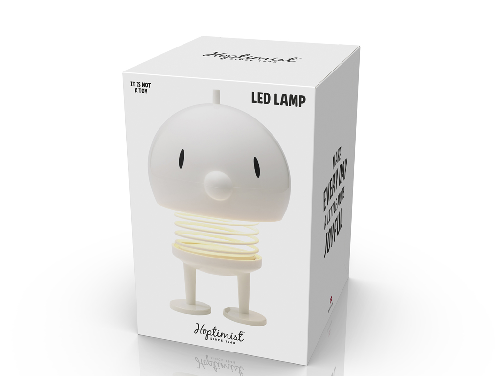 Hoptimist LED lampa Hoptimist 10 x 10 x 15 cm L White/vit - 2