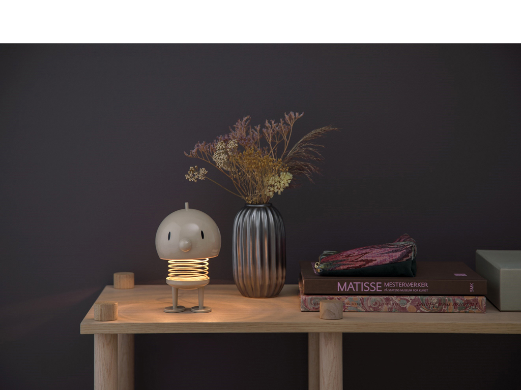 Hoptimist LED lampa Hoptimist 10 x 10 x 15 cm L Latte - 3