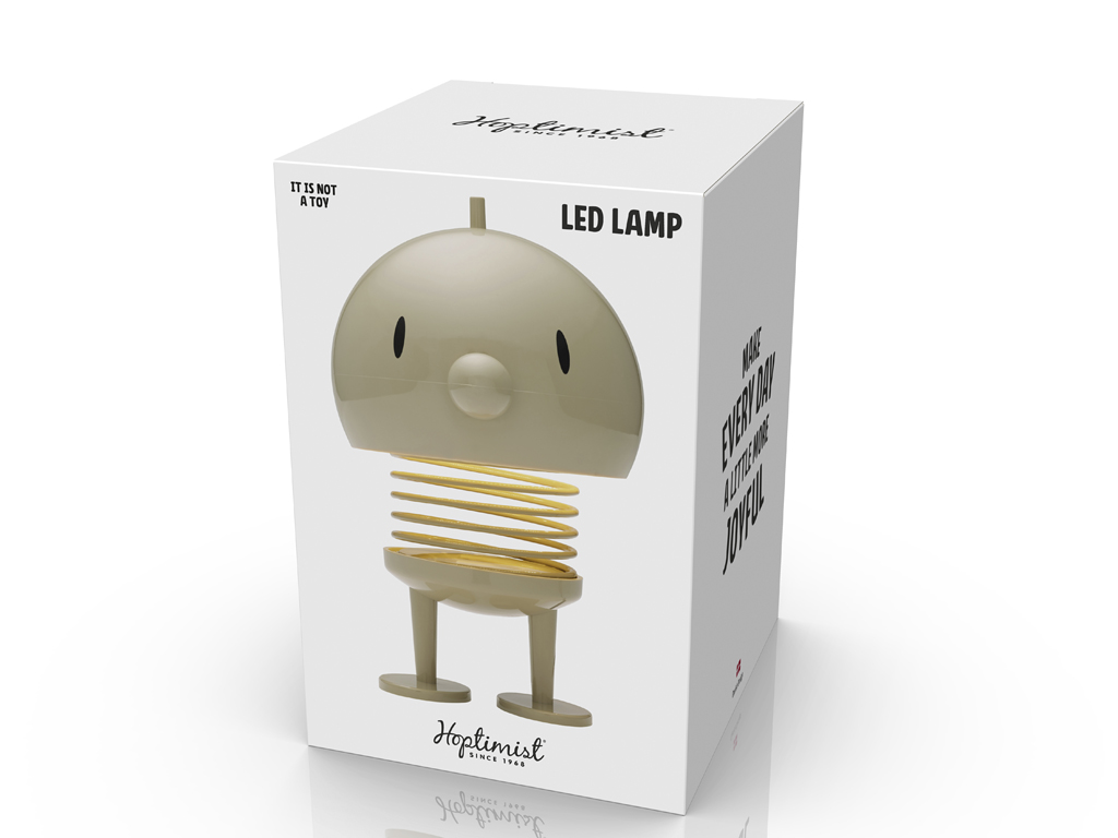 Hoptimist LED lampa Hoptimist 10 x 10 x 15 cm L Latte - 2