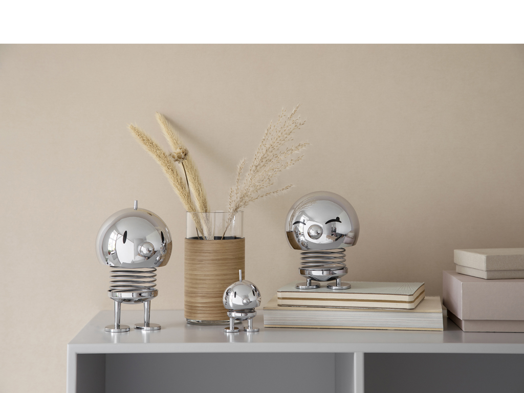 Hoptimist LED lampa Hoptimist 10 x 10 x 15 cm L Chrome - 4