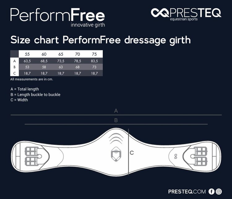 PresTEQ Girth PerformFree dressage - 7