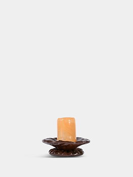 BYON Ljusstake Lara XS Orange/Brun