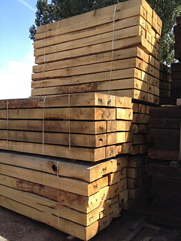 Oak railway sleeper 15 x 26 x 260 cm