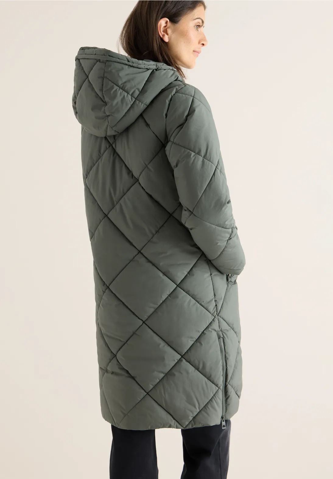Ripstop Quilted Coat Teflon Coating (C) - Cecil