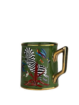 Ortigia Tazzina Jungle Ceramic Green