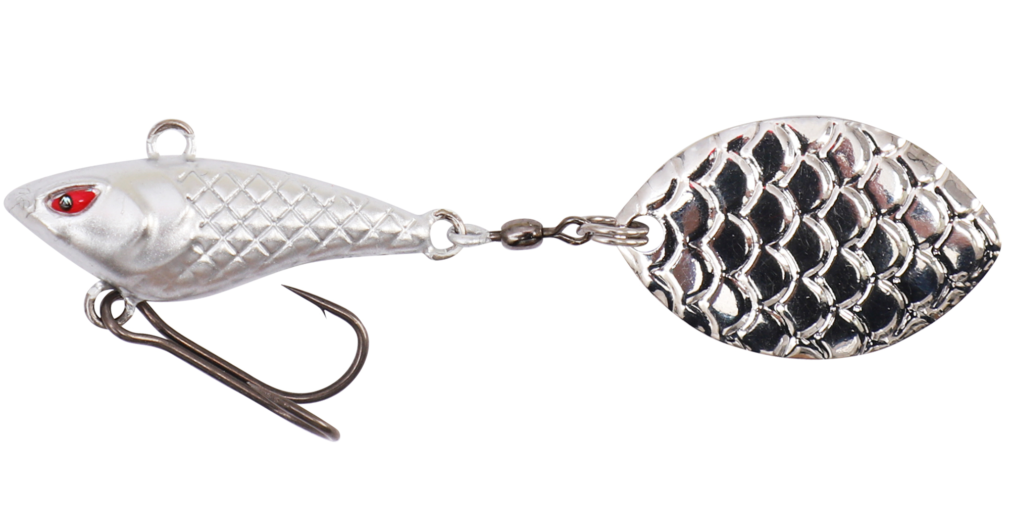 Mikado M-tail tailspinners weigh 12g and are excellent for most predators in our waters