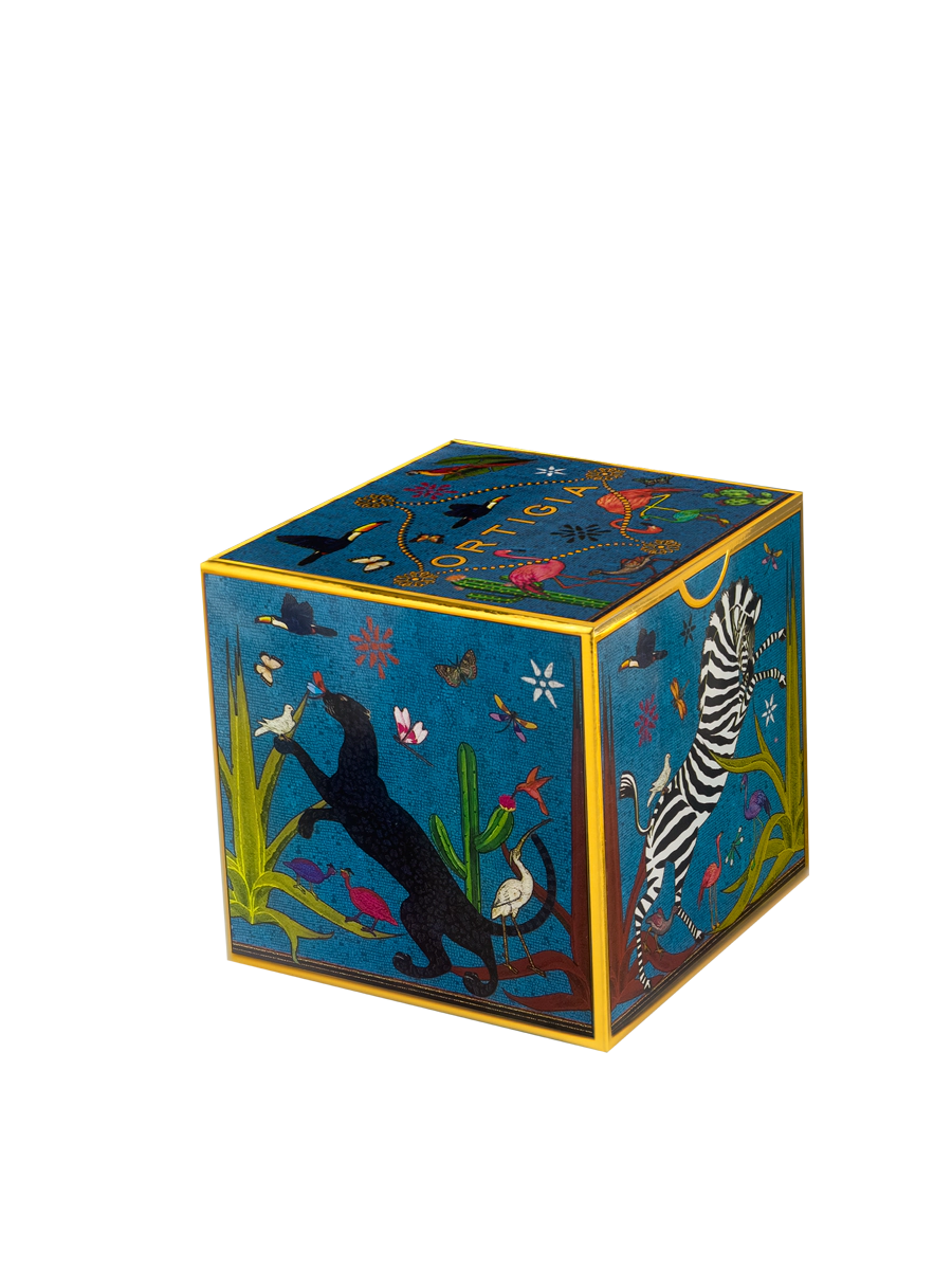 Ortigia Tazzina Jungle Ceramic Blue - 2