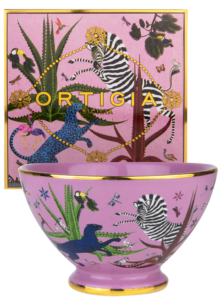 Ortigia Bowl Jungle Ceramic Pink - 2