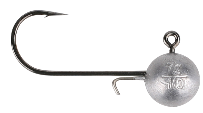 MIKADO JAWS CLASSIC JIG HEAD 3PCS BLACK NICKEL