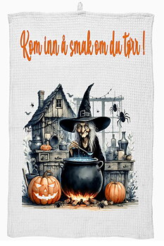Kjøkkenhåndkle  Halloween 2