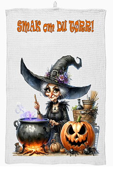 Kjøkkenhåndkle  Halloween 4