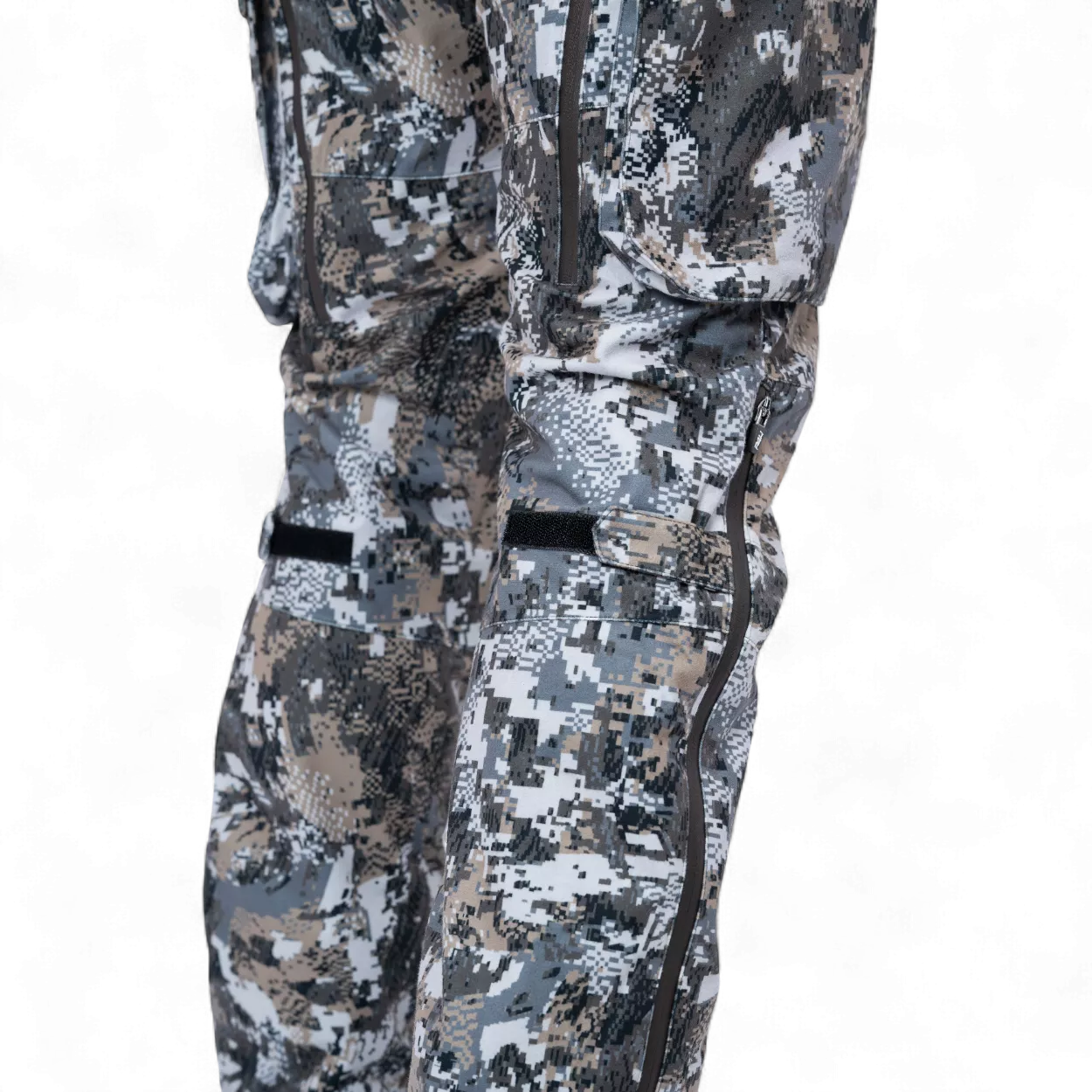 P4H Recon XT Jaktbyxor Hängslen Grey Camo - 7