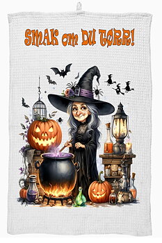 Kjøkkenhåndkle  Halloween 6
