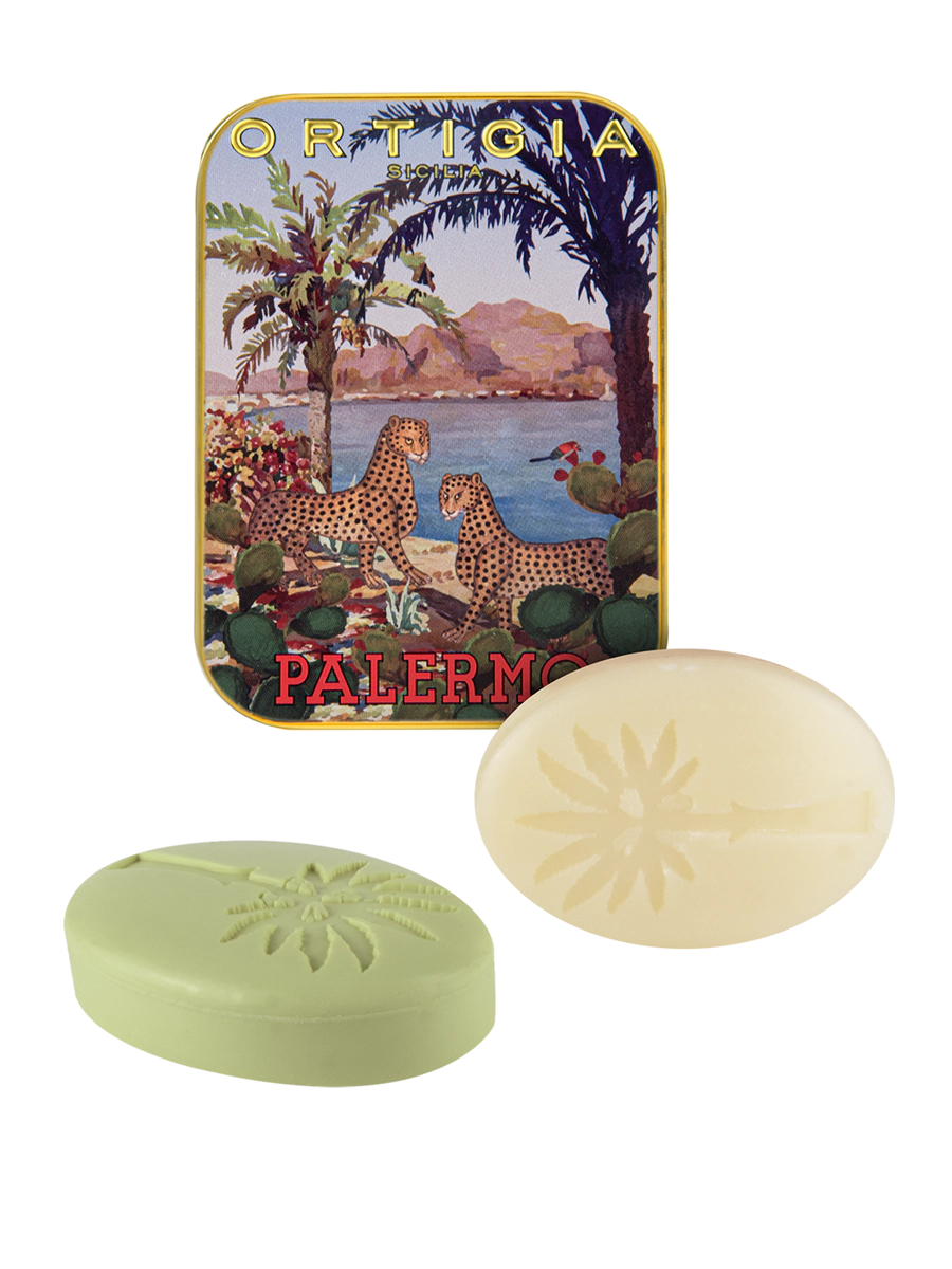 Ortigia City Tin Palermo Soap 25x2