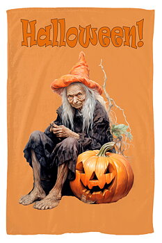 Håndkle i myk   mikro fibe Halloween  2