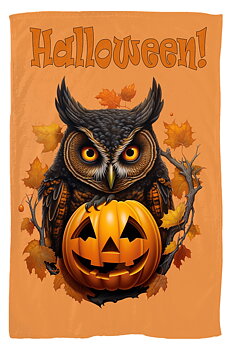 Håndkle i myk   mikro fibe Halloween  4