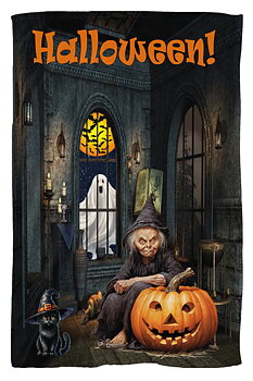 Håndkle i myk   mikro fibe Halloween  5